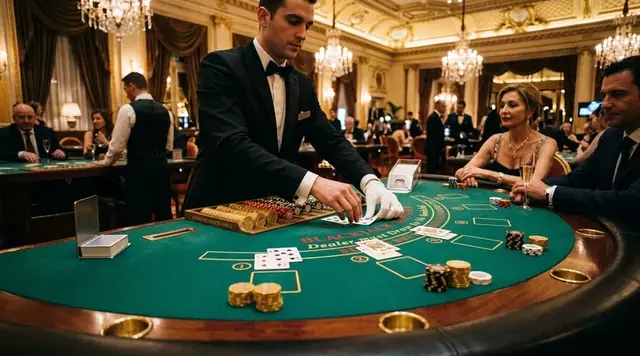 Live Blackjack Table